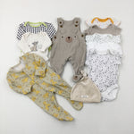 Baby Clothes Bundle (10 Items) - Boys Tiny Baby