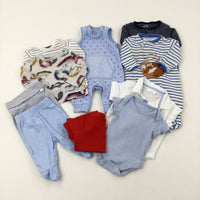 Baby Clothes Bundle (10 Items) - Boys Newborn