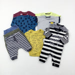 Baby Clothes Bundle (10 Items) - Boys Newborn