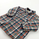 Colourful Checked Fleece Lined Shirt - Boys 18-24 Months