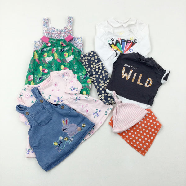 Baby Clothes Bundle (10 Items) - Girls Newborn