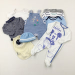 Baby Clothes Bundle (10 Items) - Boys 0-3 Months