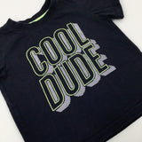 'Cool Dude' Black T-Shirt - Boys 12-18 Months