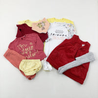 Baby Clothes Bundle (10 Items) - Girls 3-6 Months