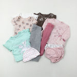 Baby Clothes Bundle (10 Items) - Girls 3-6 Months