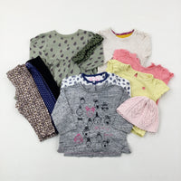 Baby Clothes Bundle (10 Items) - Girls 6-9 Months