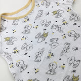 Looney Tunes Friends White Bodysuit - Girls 12-18 Months