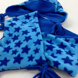 Stars Blue Fleece Winter Hat & Scarf Set - Boys 2-3 Years