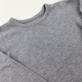 Textured Grey Long Sleeve Top - Boys 2-3 Years