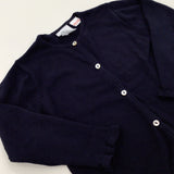 Navy Knitted Cardigan - Girls 2-3 Years