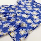 Daisies Blue Short Pyjamas - Girls 2-3 Years