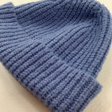 Blue Knitted Winter Hat - Boys 3-4 Years