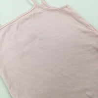 Pale Pink Cotton Bodysuit - Girls 18-24 Months