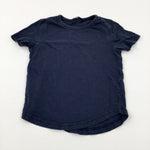 Black Cotton T-Shirt - Boys 2-3 Years