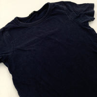 Black Cotton T-Shirt - Boys 2-3 Years