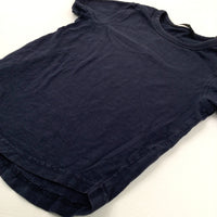 Black Cotton T-Shirt - Boys 2-3 Years