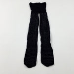 Sparkly Black Tights - Girls 4-5 Years