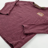 'Adventure' Purple Long Sleeve Top - Boys 3-4 Years