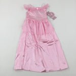 **NEW** Pink Sparkly Princess Costume - Girls 4-6 Years