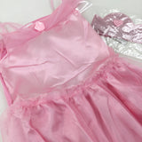 **NEW** Pink Sparkly Princess Costume - Girls 4-6 Years
