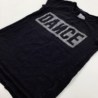 'Dance' Black T-Shirt - Girls 10-11 Years