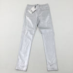 **NEW** Silver Jeggings - Girls 11-12 Years