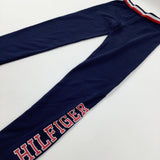 'Hilfiger' Navy Leggings - Girls 12-13 Years