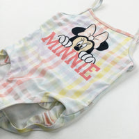 'Minnie' Mouse Colourful Swimming Costume - Girls 2-3 Years