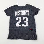 'District 23' Charcoal Grey T-Shirt - Boys 3-4 Years