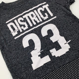 'District 23' Charcoal Grey T-Shirt - Boys 3-4 Years