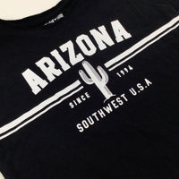 'Arizona' Black T-Shirt - Girls 4-5 Years