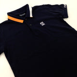 '#Brums' Navy Polo Shirt - Boys 7-8 Years