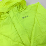 Neon Yellow Waterproof Jacket - Boys 7-8 Years