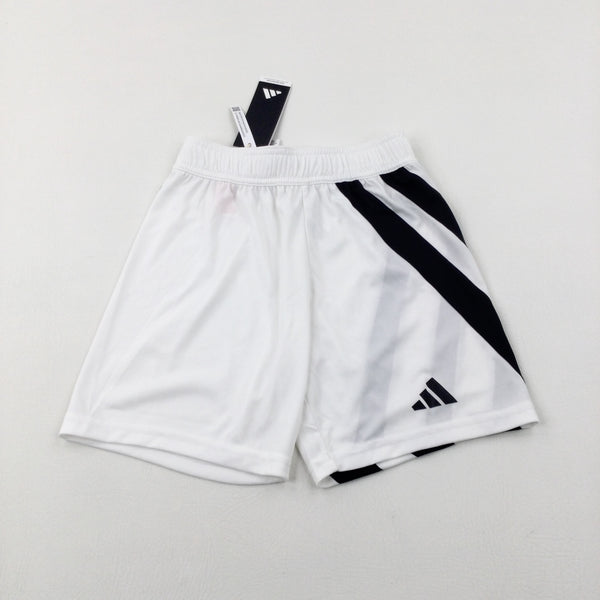 **NEW** 'Aeroready' Adidas White Sports Shorts - Boys 9-10 Years