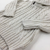 Patterned Cream Knitted Jumper - Boys 18-24 Months