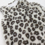 Animal Print Fluffy Dungaree Dress - Girls 18-24 Months