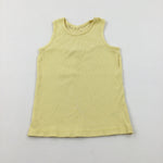 Yellow Vest Top - Girls 8-9 Years