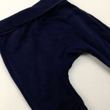 Navy Jersey Trousers - Boys 3-6 Months