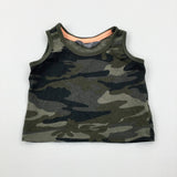 Camouflage Khaki Vest Top - Boys 3-6 Months