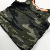 Camouflage Khaki Vest Top - Boys 3-6 Months