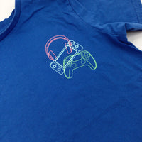 Game Controllers Blue T-Shirt - Boys 9-10 Years