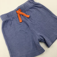 Light Blue Jersey Shorts - Boys 3-6 Months