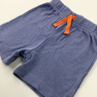 Light Blue Jersey Shorts - Boys 3-6 Months