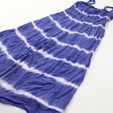Tie Dye Purple Jumpsuit - Girls 9-10 Years