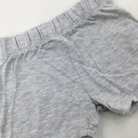 Light Grey Jersey Shorts - Boys 6-9 Months