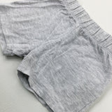 Light Grey Jersey Shorts - Boys 6-9 Months