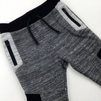 Charcoal Grey Joggers - Boys 6-9 Months