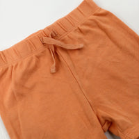 Orange Jersey Shorts - Boys 9-12 Months