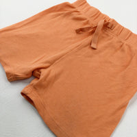 Orange Jersey Shorts - Boys 9-12 Months