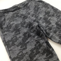 Camouflage Grey Joggers - Boys 11-12 Years